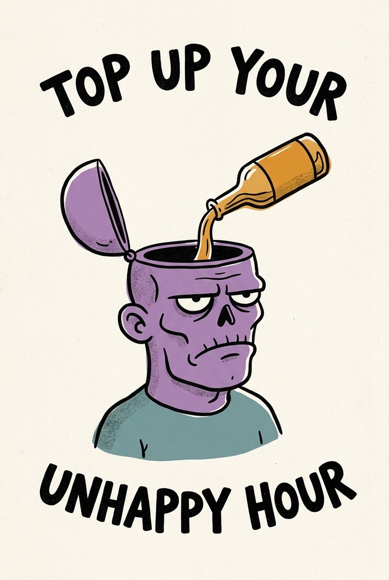 Top Up Your Unhappy Hour