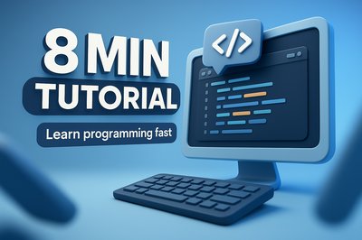 3D Computer Screen Tutorial Design for Quick Learning