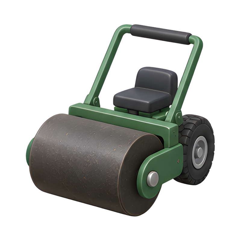 large cricket pitch roller