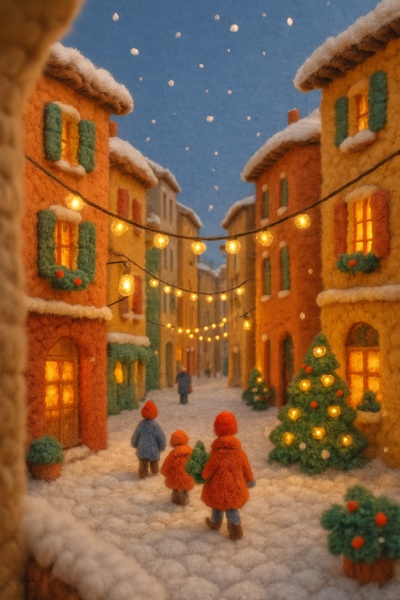 Woolen Villa in Nice: A Cozy Winter Scene