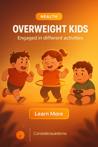 Engaging Visual on Health for Overweight Kids