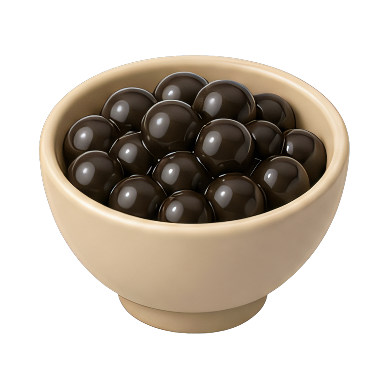 bowl of tapioca pearls