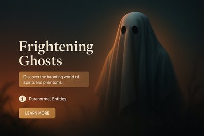 Mysterious Image of Frightening Ghosts and Paranormal Entities