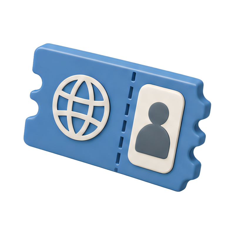 Guest network access ticket