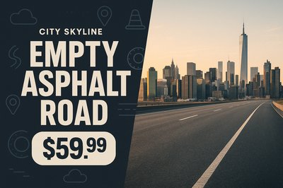 Dynamic Cityscape Advertisement Design with Skyline