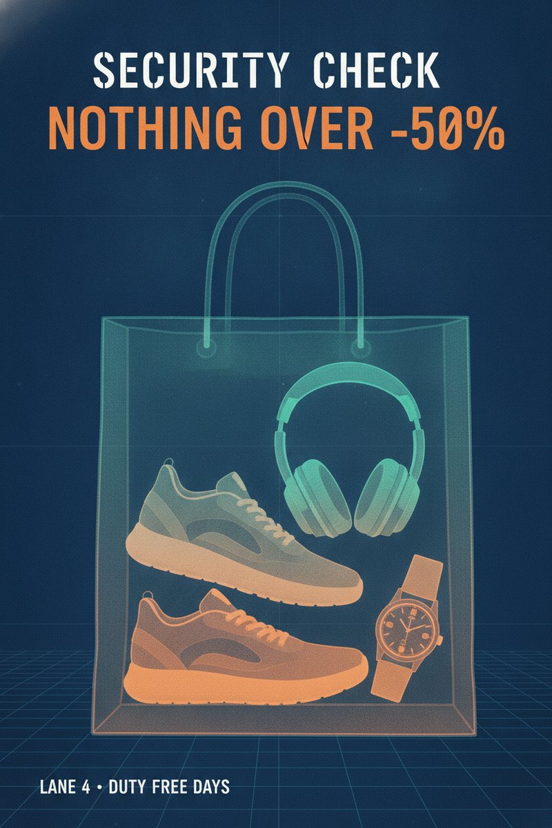 Security check sale banner