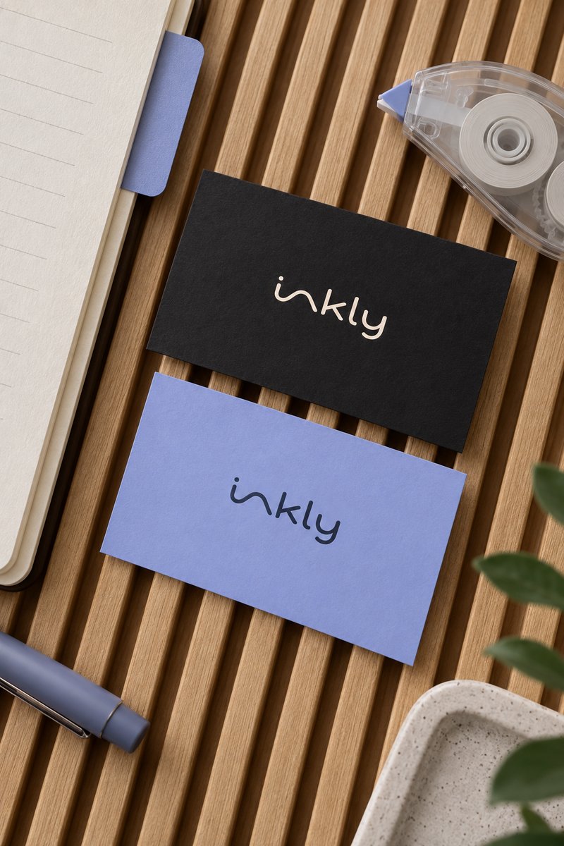 minimalist journaling kit mockup
