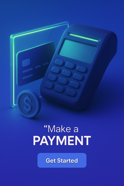 Neon Shadow Payment Scene with Modern Touch