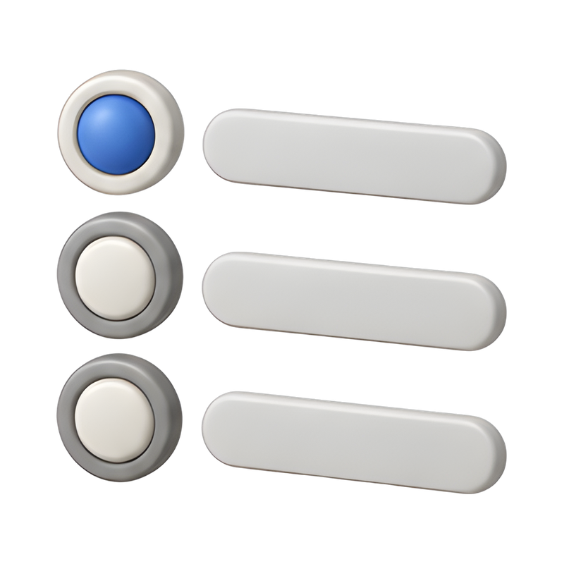 radio button selection example