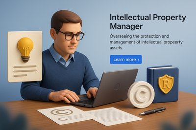 Detailed 3D Illustration of Intellectual Property Manager