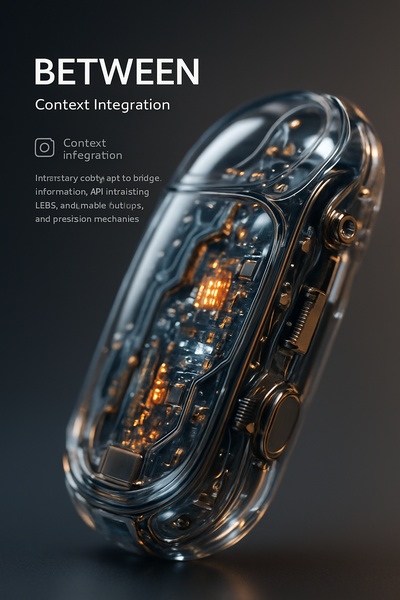High-Tech Marvel: Hyperrealistic Design Featuring LED and Circuitry