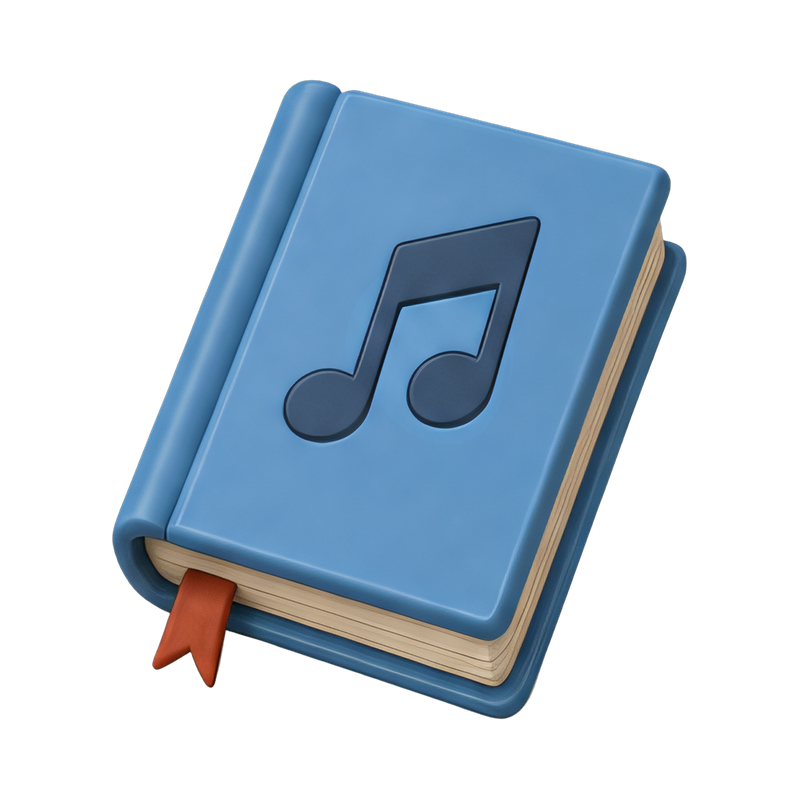 Vintage sea shanty songbook