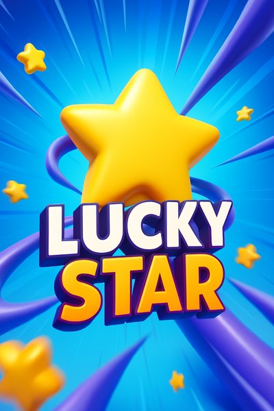 Dynamic and Engaging Visual of a Lucky Star