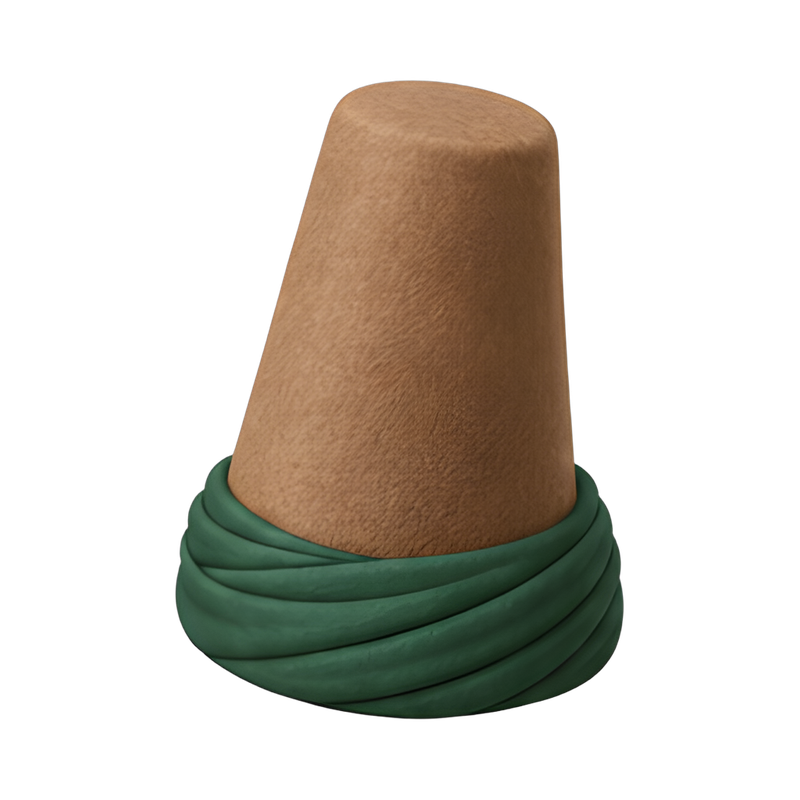 Elegant tall felt dervish hat