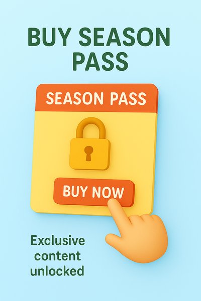3D Promotional Graphic for Season Pass Purchase