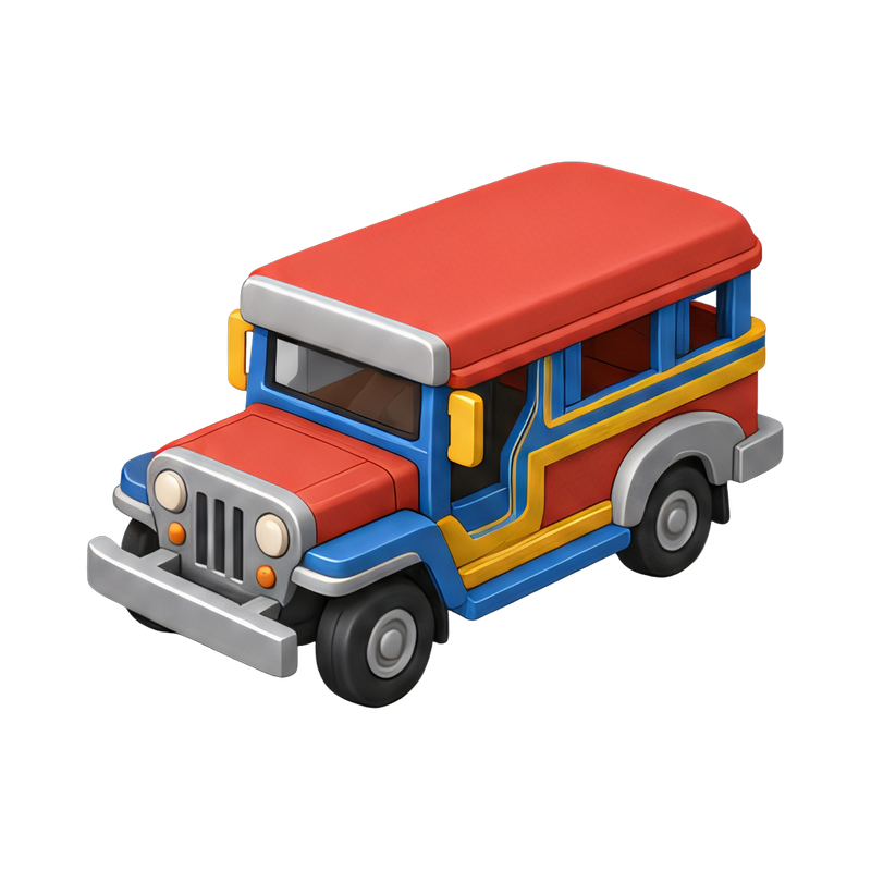 colorful filipino jeepney