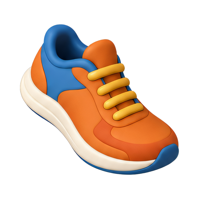 Dynamic running shoe design