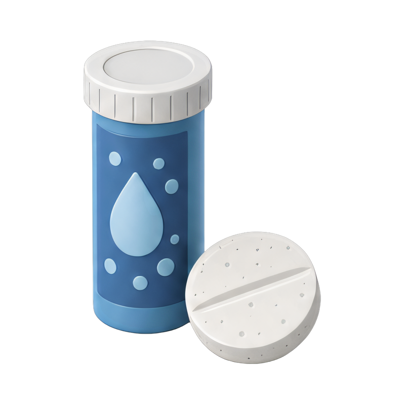 Electrolyte tablet tube