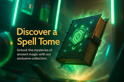 Discover Ancient Magic with Our Exclusive Spell Tome Collection