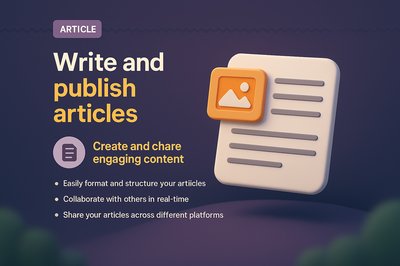 3D Landing Page Design with Engaging Illustration