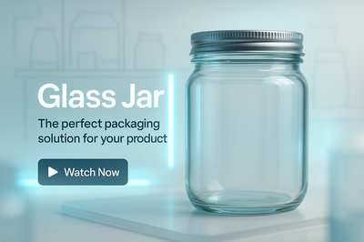 Promotional Image for Glass Jar Packaging Solutions