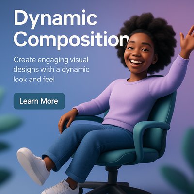 Dynamic Composition Visual Design Promotion
