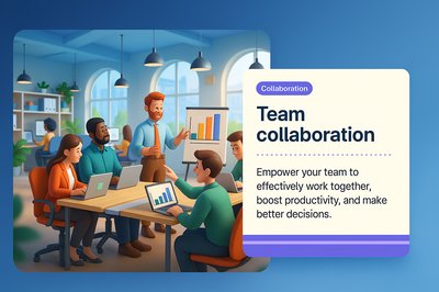 Vibrant Office Space Promoting Team Collaboration