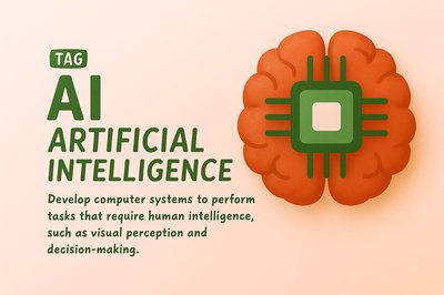 Illustrative Graphic Representing Artificial Intelligence Concept