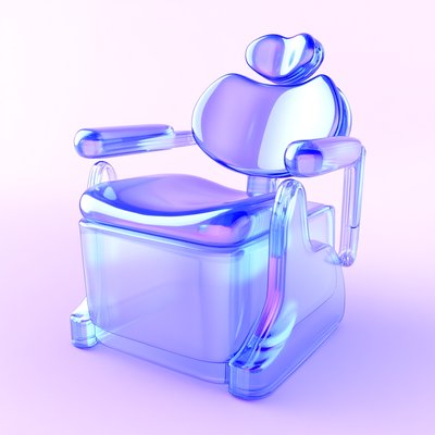 Modern Transparent Dental Chair Design