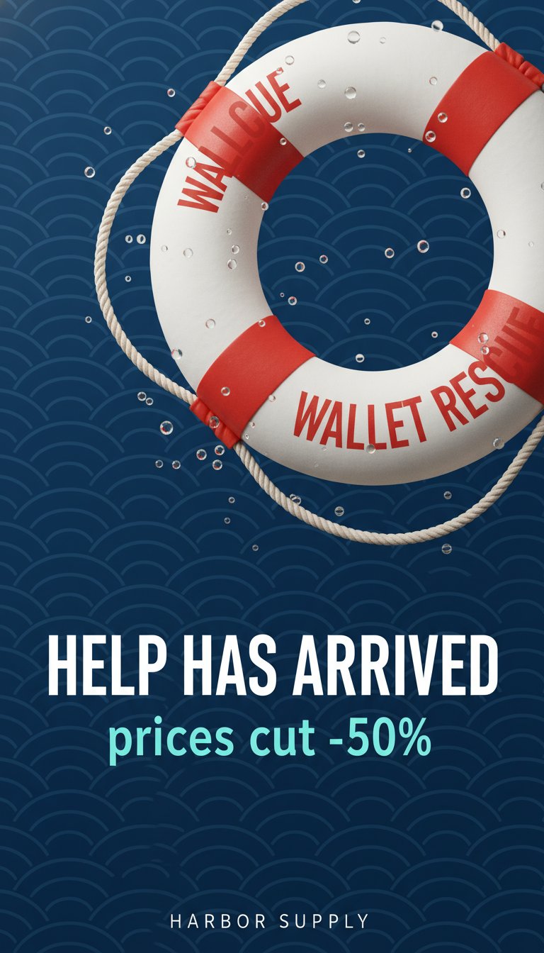 Help has arrived sale banner