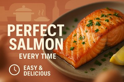 Delicious Salmon Dish Presentation with Cooking Tips