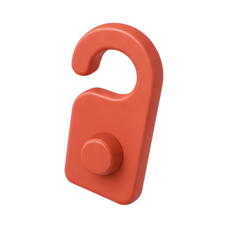 do not disturb door hanger
