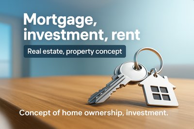 Keys Symbolizing Real Estate Investment and Home Ownership