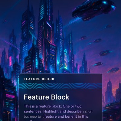 Stunning Cyberpunk Nightscape with Skyscrapers and Neon Lights
