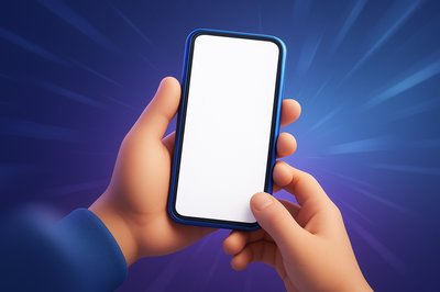 Dynamic Landing Page Design with Smartphone Display