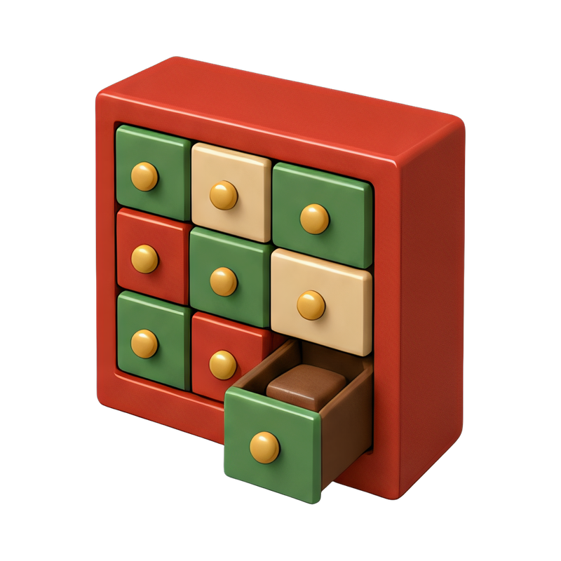 festive chocolate advent calendar