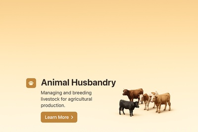 Realistic 3D Scene of Cows in a Gradient Background