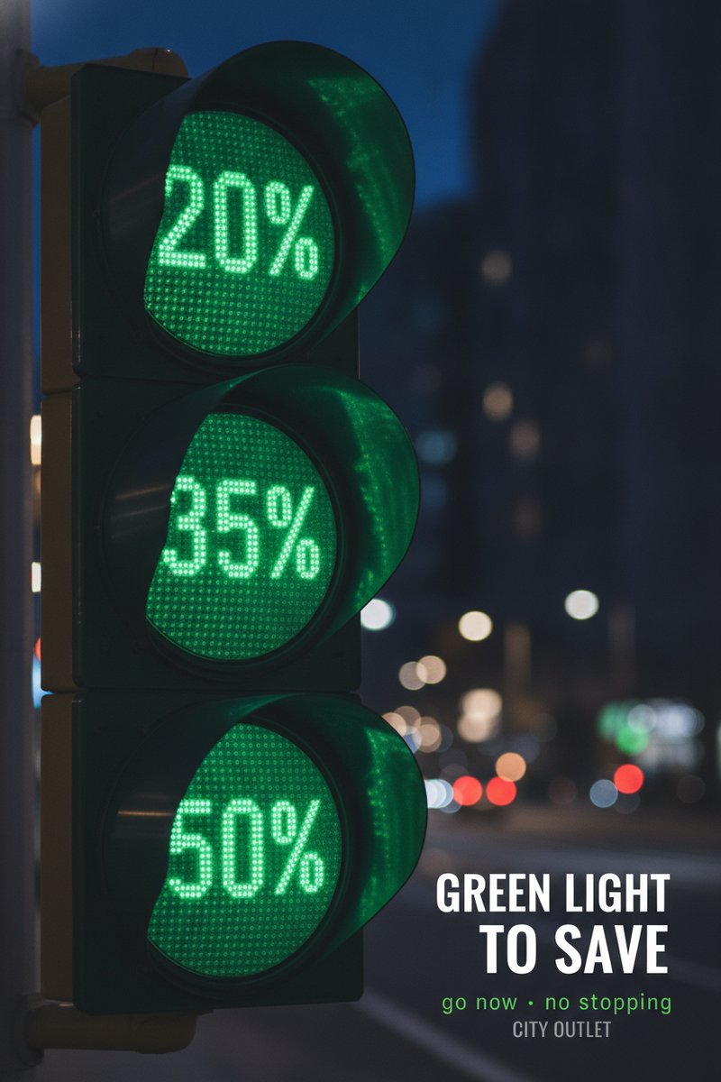 Green light sale announcement