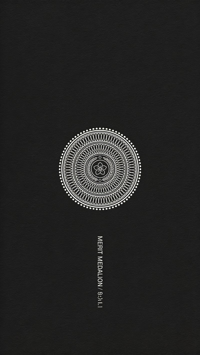 Elegant medallion design