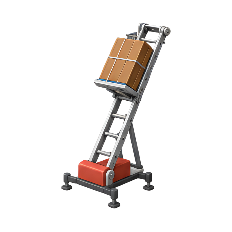 Exterior furniture lift ladder