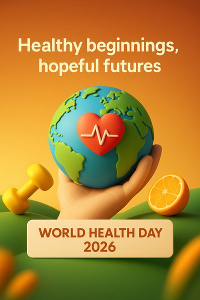 World Health Day 2026 Promotional Graphic