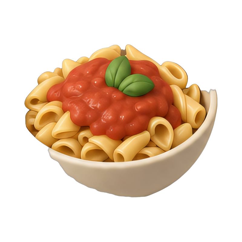 Pasta bowl for carb loading