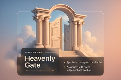 Heavenly Gate Design with 3D Illustration