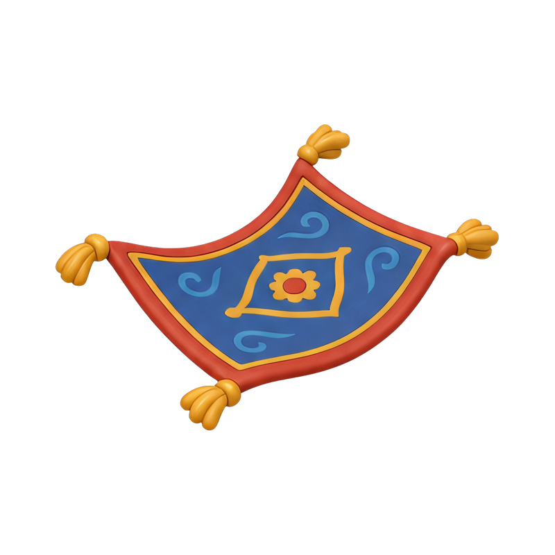magical flying carpet ride