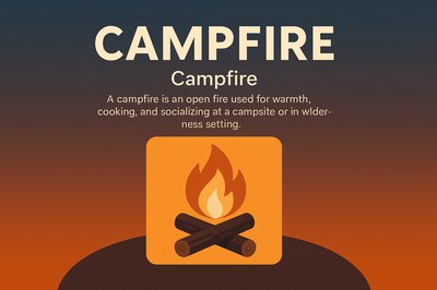 Campfire: Warmth and Connection in Nature