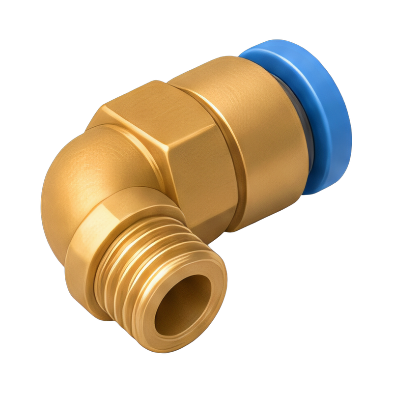 Easy push-to-connect air fitting