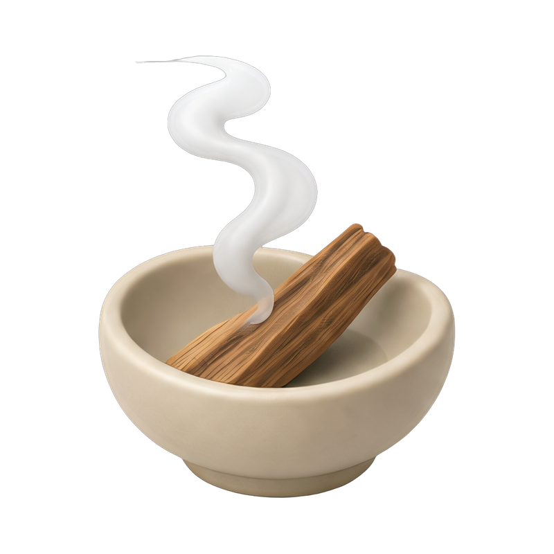palo santo smoke bowl