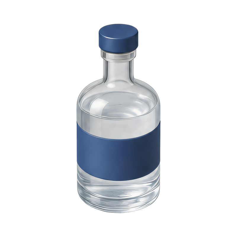non-alcoholic spirit bottle