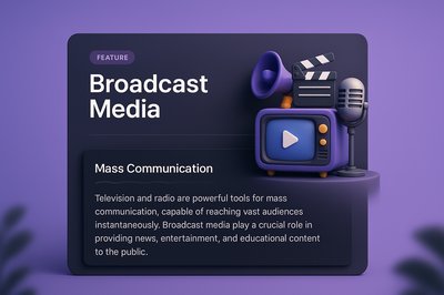 Integrated 3D Visualization for Broadcast Media Features