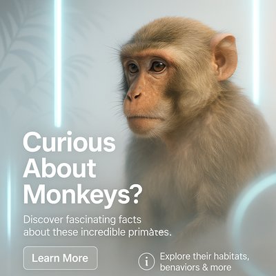 Engaging Educational Graphic About Monkeys